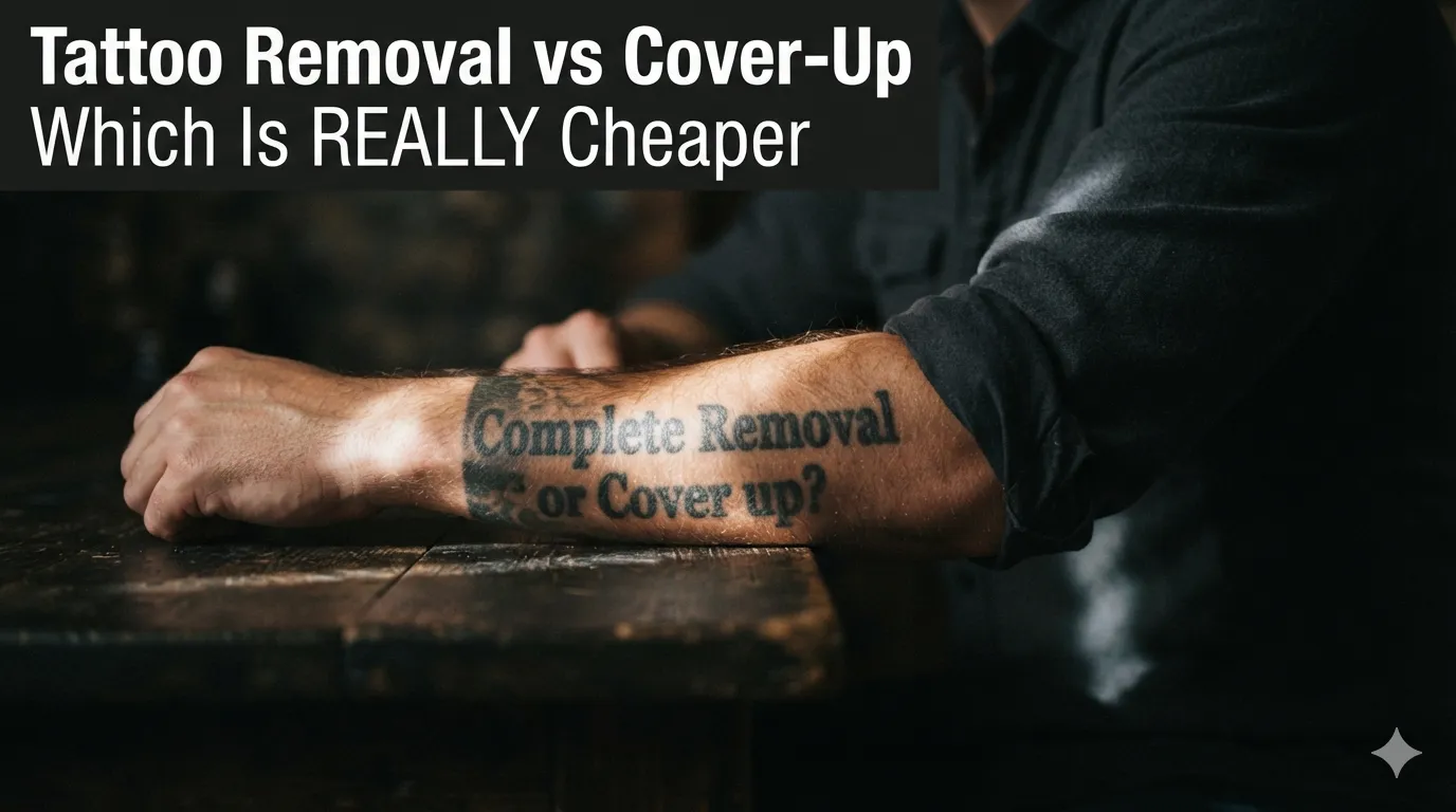 Tattoo Removal vs Cover-Up: Which Is REALLY Cheaper
