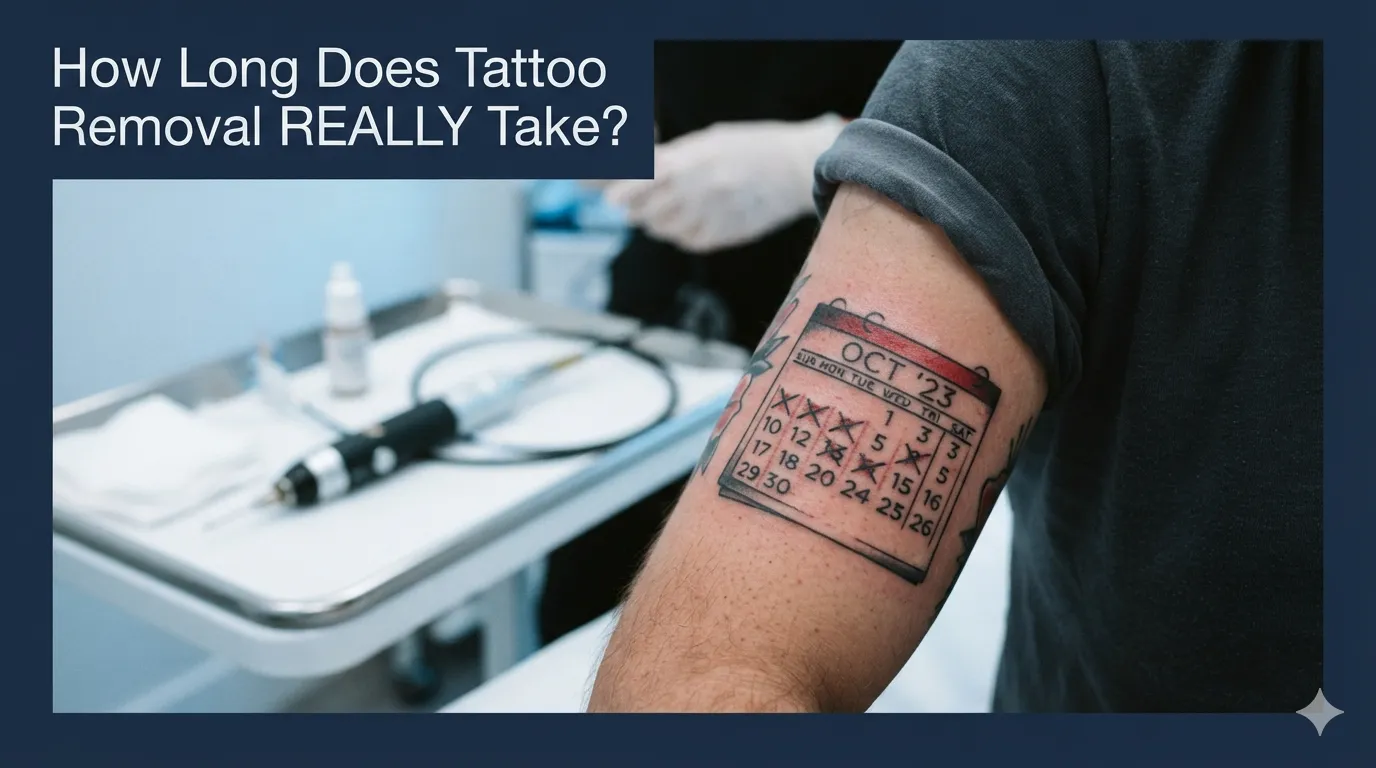 How Long Does Tattoo Removal REALLY Take? Data Speaks